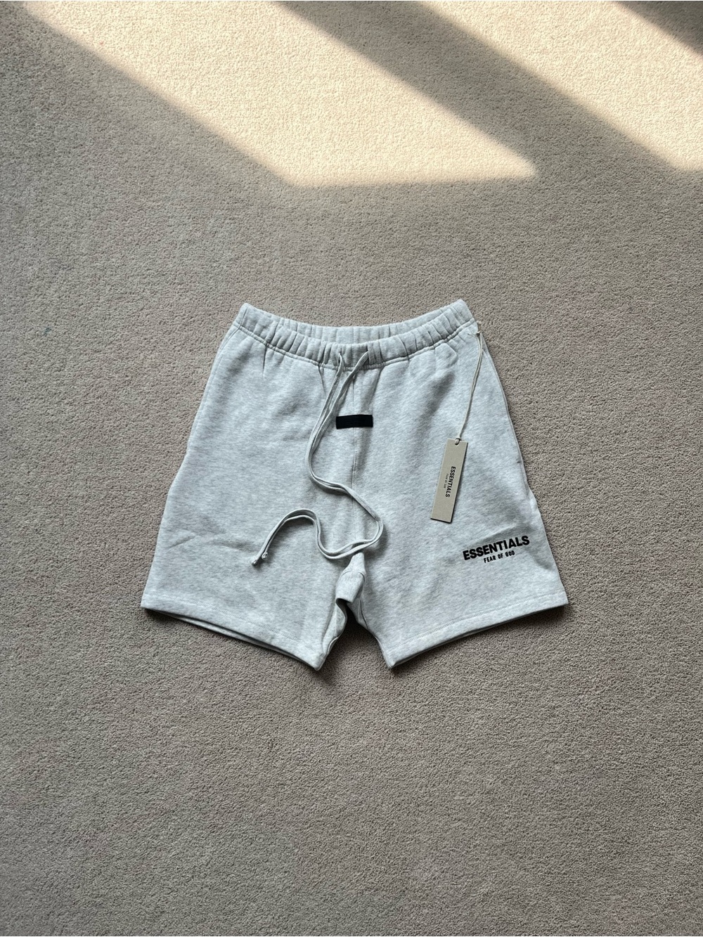 Fear of God Essentials SS22 ‘Light Oatmeal’ Sweatshorts